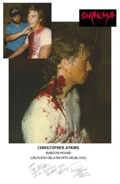 Christopher Atkins make up - Shakma